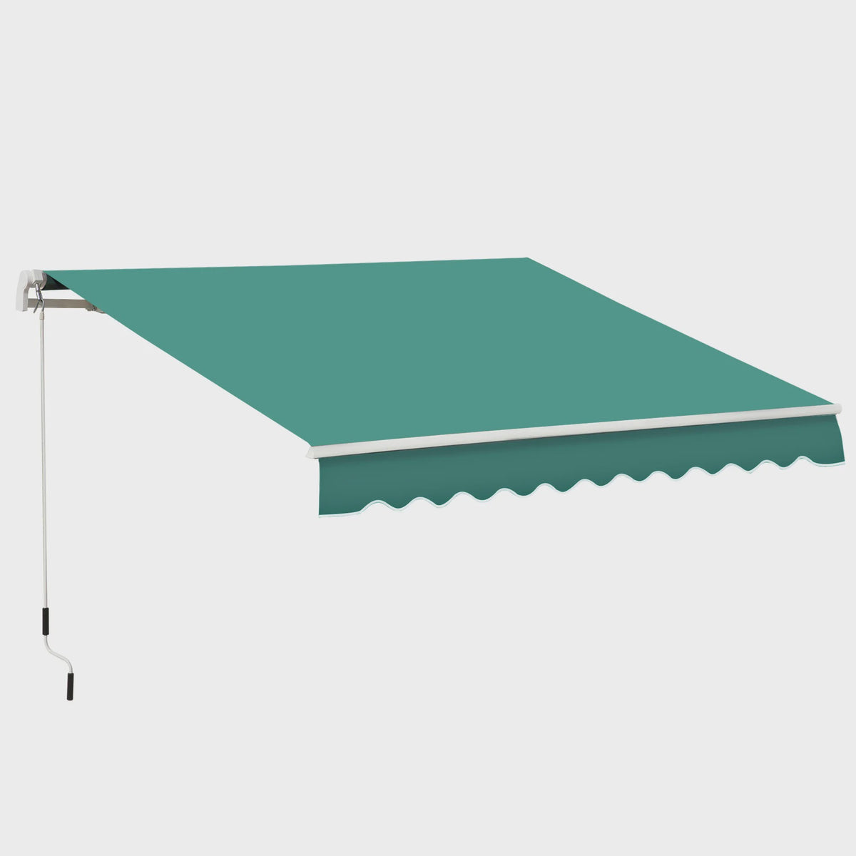 Uitschuifbare Handbediende Zonwering Luifel 295x245 cm met Slingslinger