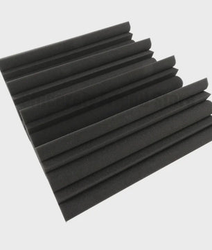 8x Akoestisch Schuim Panelen - 12x12x48cm Hoge Dichtheid Geluidsisolatie Hoek Basstraps