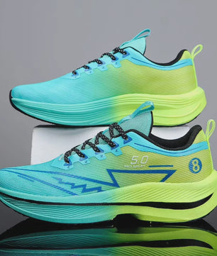 Carbon Plate Hardloopschoenen - Lichtgewicht, Schokabsorberend & Antislip Unisex Sneakers