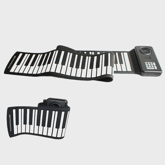 Draagbare Oprolbare Piano 88 Toetsen - Flexibel Silicone Keyboard voor Thuis Oefenen
