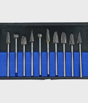 10-delige Set Tandheelkundige Carbide Frezen - Universeel Slijpen, Polijsten & Verwijderen