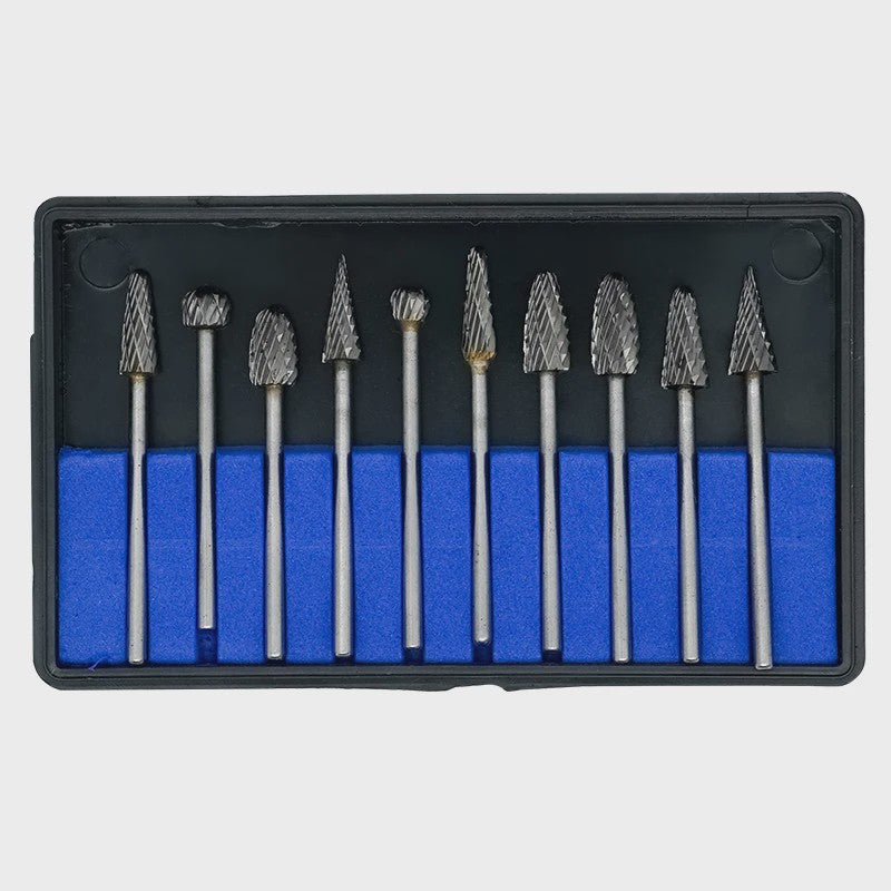 10-delige Set Tandheelkundige Carbide Frezen - Universeel Slijpen, Polijsten & Verwijderen