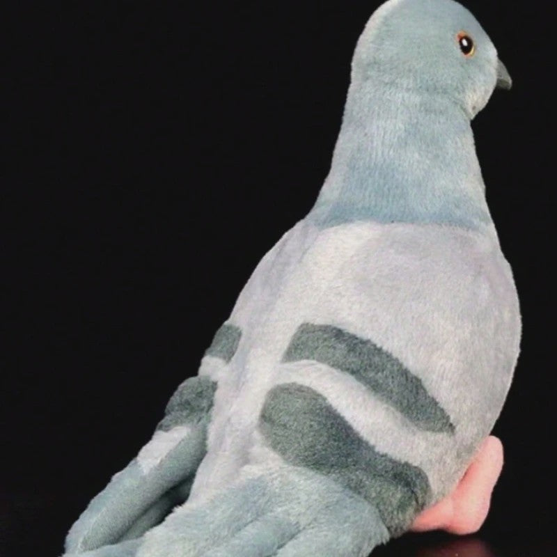 Schattige Pluche Duif Knuffel - 20cm Kawaii Duiven Speelgoed