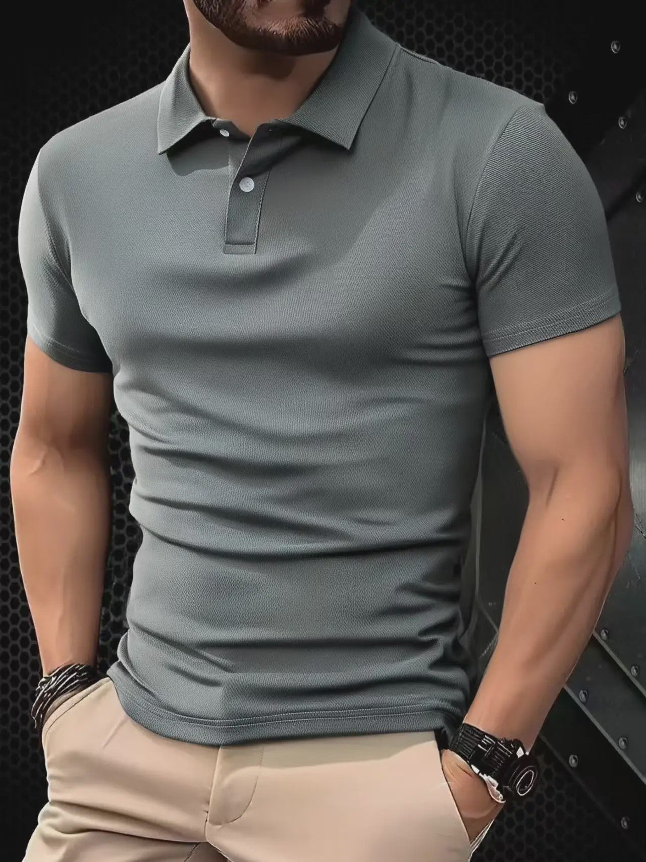 Heren Poloshirt Ultra-Licht Ademend Sneldrogend - Perfect voor Sport & Fitness