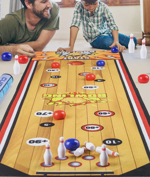 Interactieve Spelmat: Bowling, Curling & Voetbal - Plezier voor het Hele Gezin!
