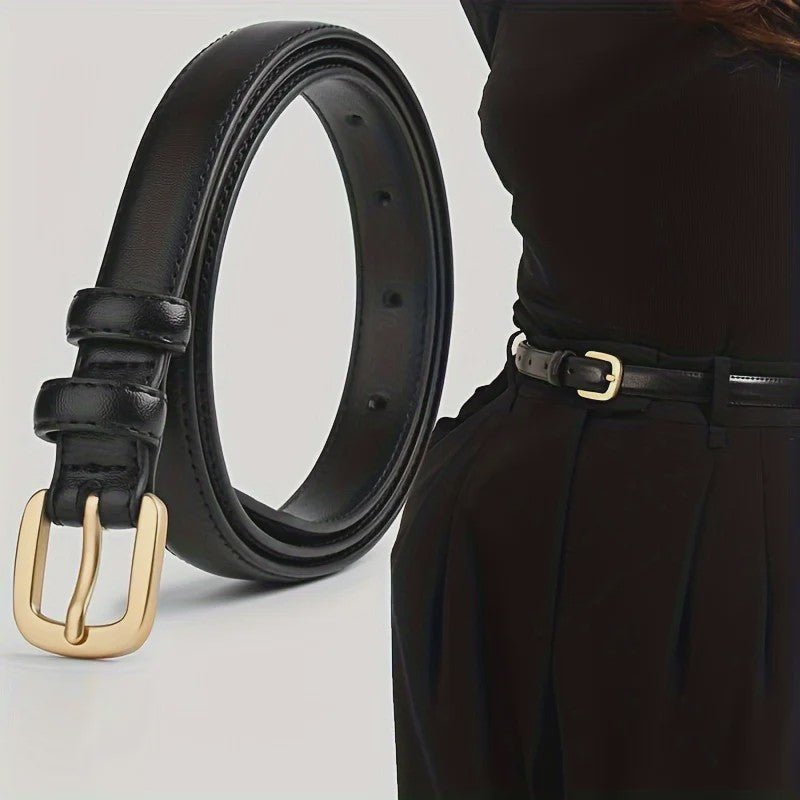 2-Pack Casual Dames Riemen met Naaldbuckle - Stijlvol & Hoogwaardig voor Dagelijks Gebruik