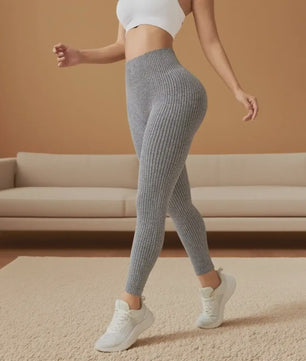 Naadloze Sportlegging Dames met Tummy Control - Perfect voor Yoga & Fitness