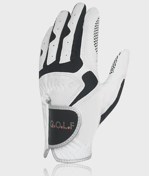 GVOVLVF Golfhandschoen Heren - Verbeterde Grip, Ademend & Comfortabel - Blauw/Wit