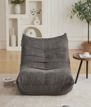 Moderne Chenille Togo Fauteuil - Comfortabele Lounge Stoel met Memory Foam