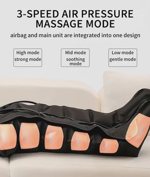 Luchtcompressie Beenmassager - Uitgebreide Versie voor Ontspanning van Benen en Voeten