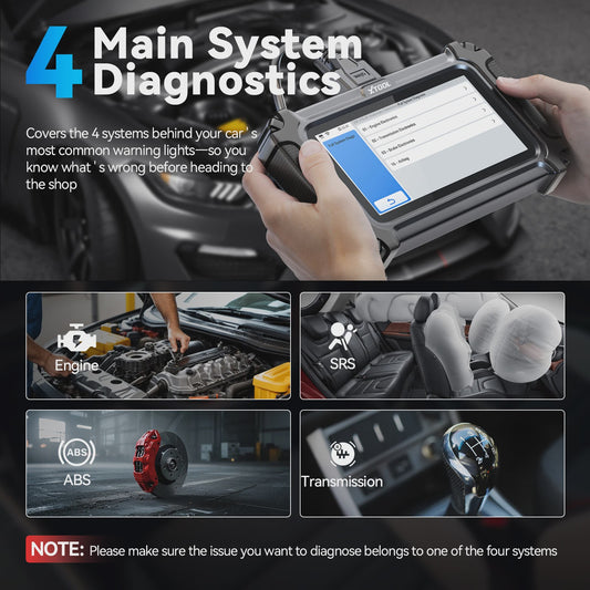 XTOOL D5S OBD2 Autodiagnose Scanner - 16+ Services, Levenslang Gratis Updates