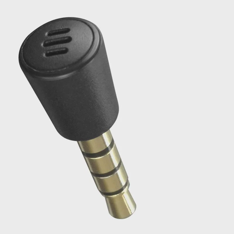 Draagbare 3.5mm Microfoon voor PS4, Laptop & Mobiel - Metalen Plug