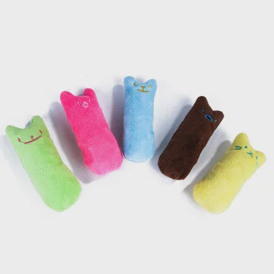 Grappig Kattenkruid Speeltje - Interactief Pluche Speelgoed voor Kittens & Katten