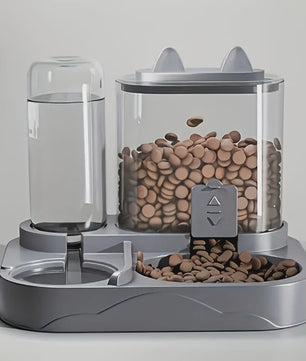 Automatische 2-in-1 Kattenvoerbak en Waterdispenser - Grote Capaciteit