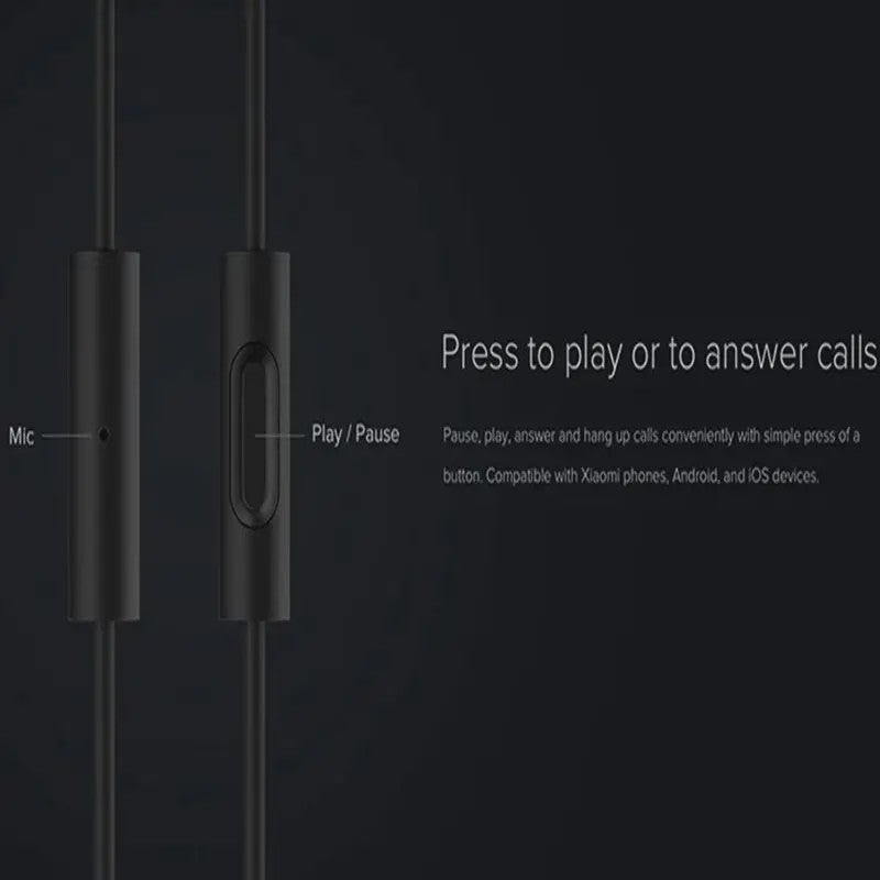 MIJIA In-Ear Bedrade Oordopjes met Microfoon - 3.5mm Jack voor Smartphones