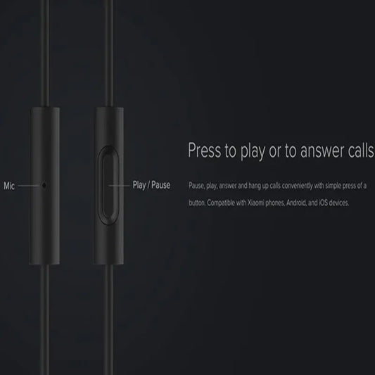 MIJIA In-Ear Bedrade Oordopjes met Microfoon - 3.5mm Jack voor Smartphones
