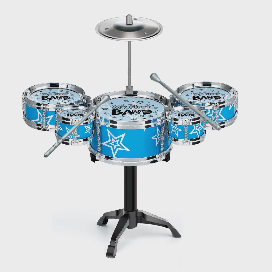 Dynamische Jazz Drumstel voor Kinderen - Leerzaam Percussie Instrument
