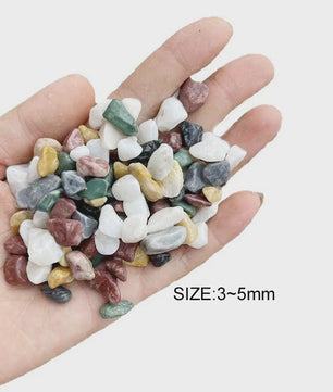 Kleurrijke Decoratieve Grindstenen voor Aquarium, Terrarium & Planten - 500/1000g