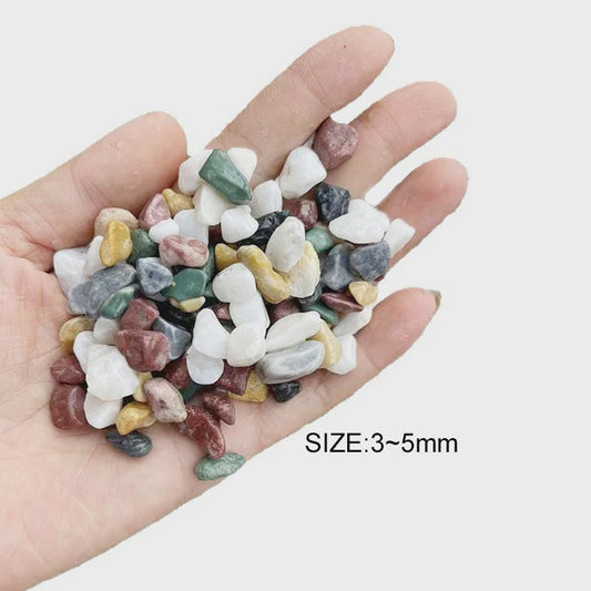 Kleurrijke Decoratieve Grindstenen voor Aquarium, Terrarium & Planten - 500/1000g
