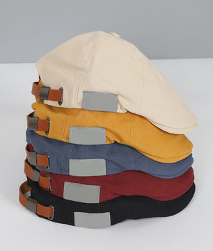 Klassieke Katoenen Peaky Blinders Pet voor Heren en Dames - Vintage Ivy Cap Stijl