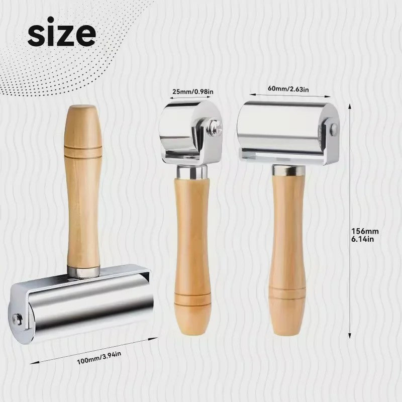 Lederen Laminatie Roller - Professioneel Gereedschap voor Ambacht en DIY