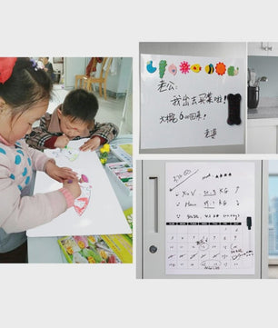 Magnetische Whiteboard Sticker - Zacht, Uitwisbaar Memo Bord voor Koelkast, Kantoor & Leren
