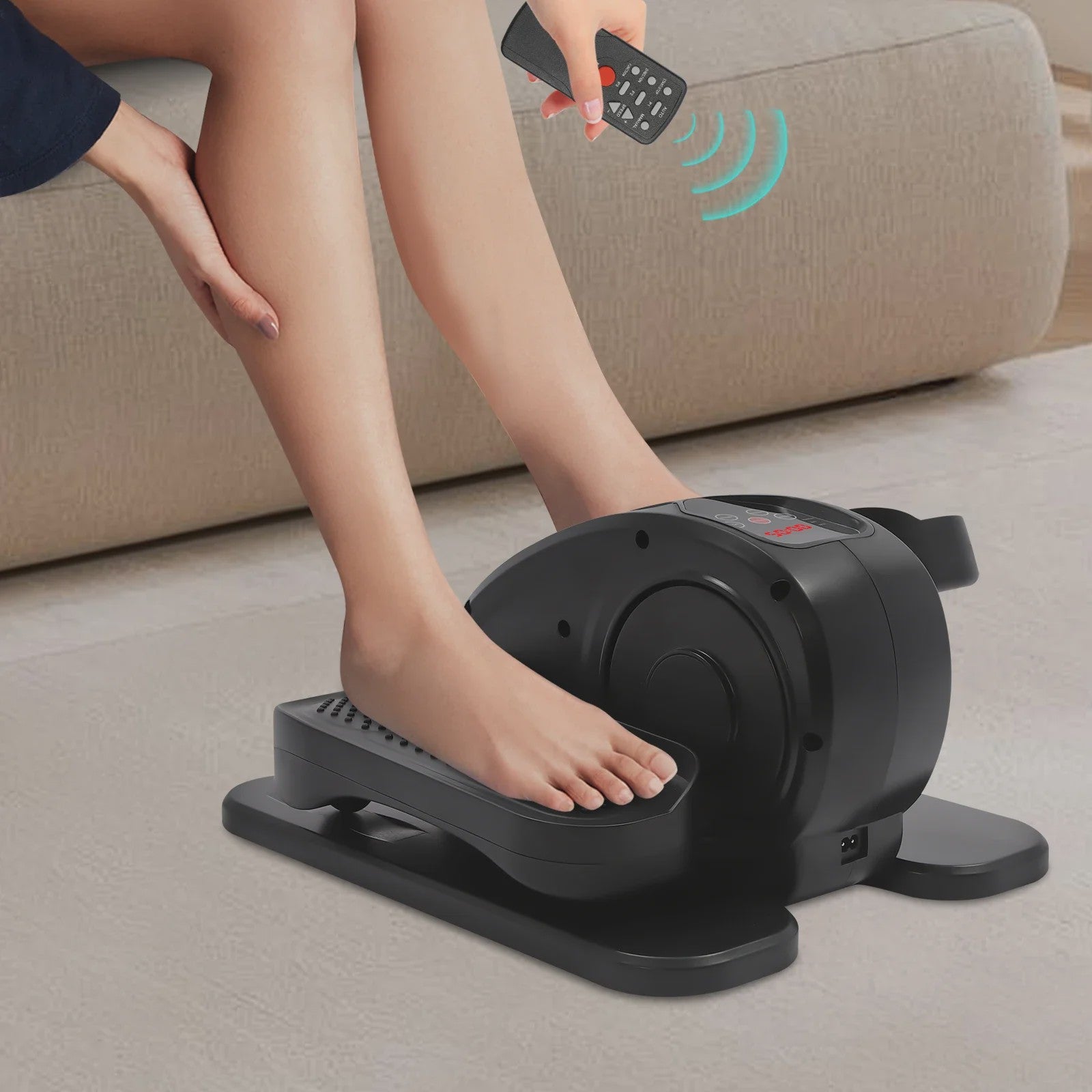 Elektrische Mini Stepper met Afstandsbediening - Compact Fitnessapparaat voor Onder het Bureau