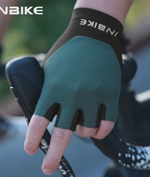 INBIKE Zomer Fietshandschoenen Heren - Ademend, Schokabsorberend & Anti-slip