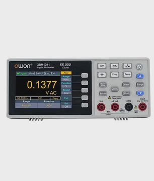 OWON XDM1041 Digitale Multimeter: 55000 Counts, True RMS, 3.5" LCD & USB