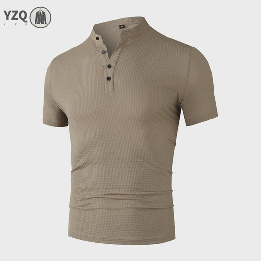 Heren Poloshirt Korte Mouw - Ademend & Comfortabel Zomer T-shirt