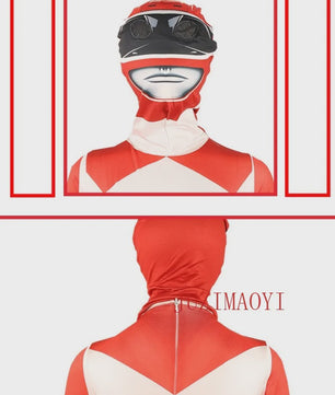 Volwassen Samurai Sentai Shinkenger Ranger Kostuum - Jumpsuit Cosplay voor Feestjes & Halloween