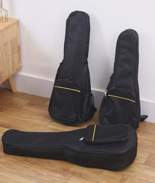Gewatteerde Ukulele Tas met Dubbele Banden - 21, 23, 26 Inch