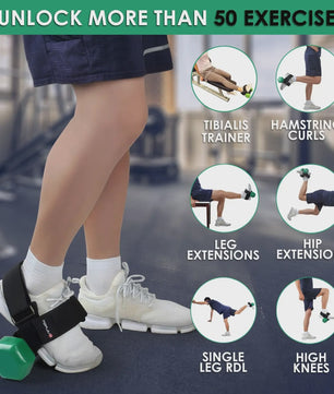 Verstelbare Enkelband voor Dumbbell Training - Versterk Benen, kuiten en scheenbenen