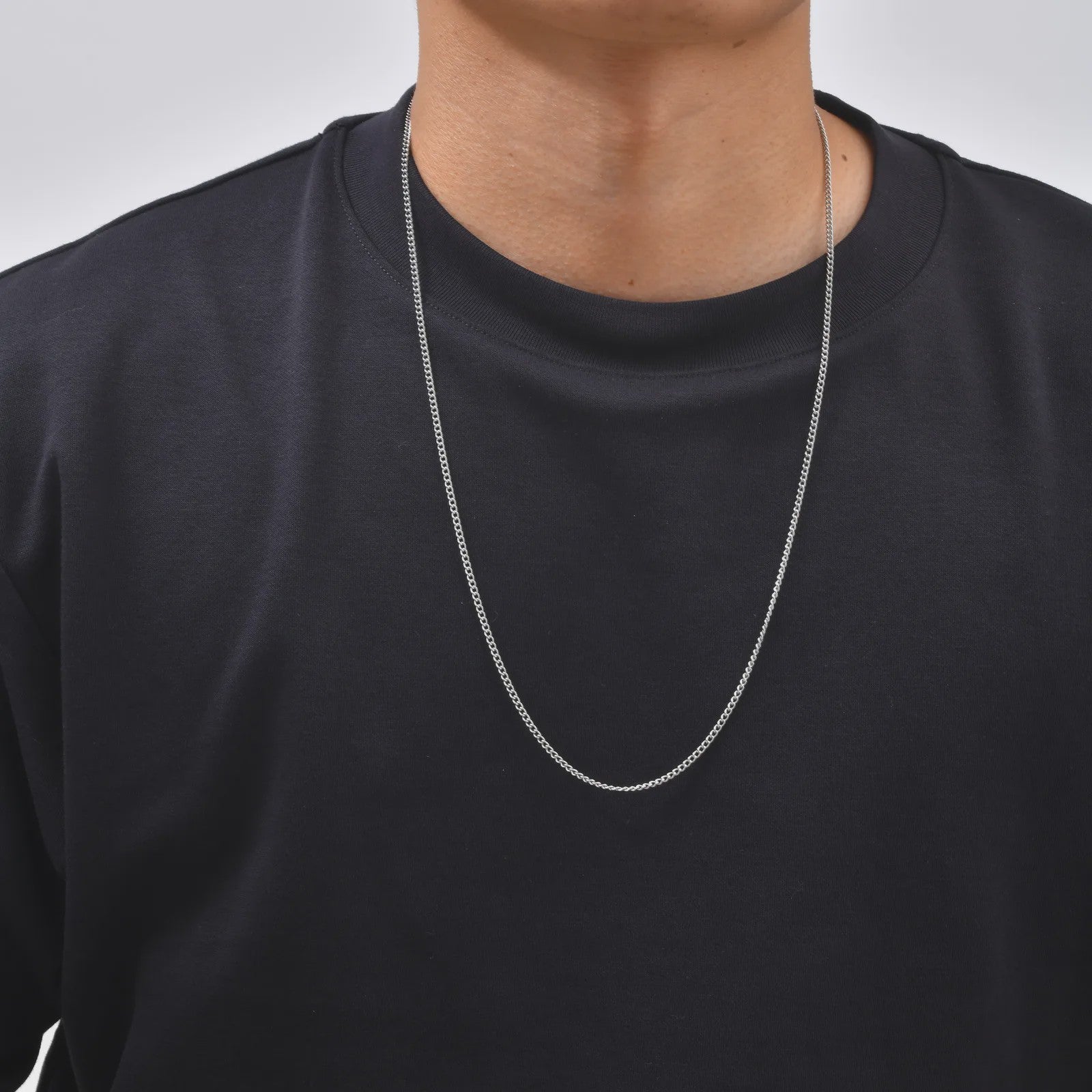 Heren Ketting RVS Waterdicht - Stijlvolle Link Chain in Diverse Lengtes (45-80cm)