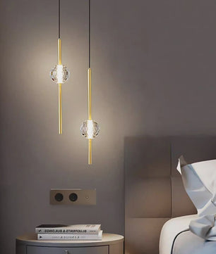 Moderne LED Hanglamp voor Slaapkamer en Nachtkastje - Stijlvolle Binnenverlichting