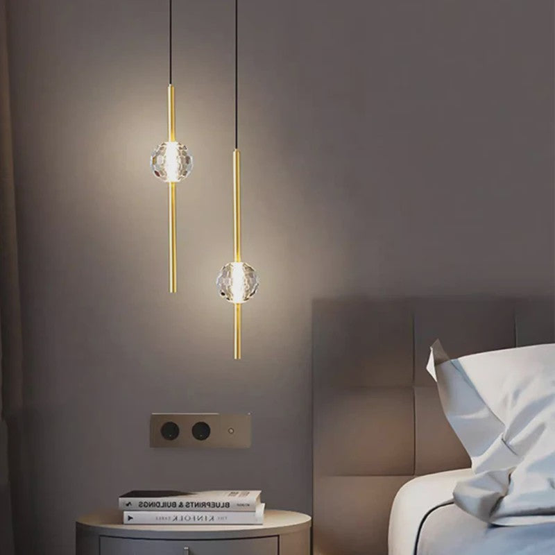Moderne LED Hanglamp voor Slaapkamer en Nachtkastje - Stijlvolle Binnenverlichting