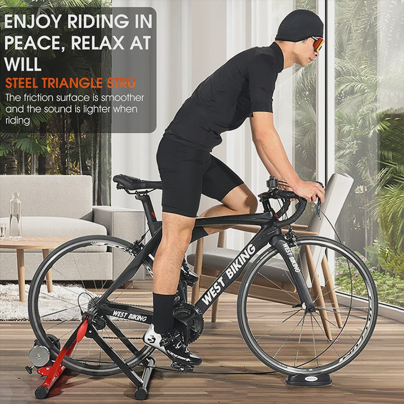 WEST BIKING Indoor Fiets Trainer met 6-Speed Magnetische Weerstand voor MTB & Racefiets