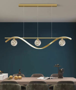 Moderne LED Hanglamp voor Eettafel & Keuken - Stijlvolle Plafondlamp met Sfeervolle Verlichting
