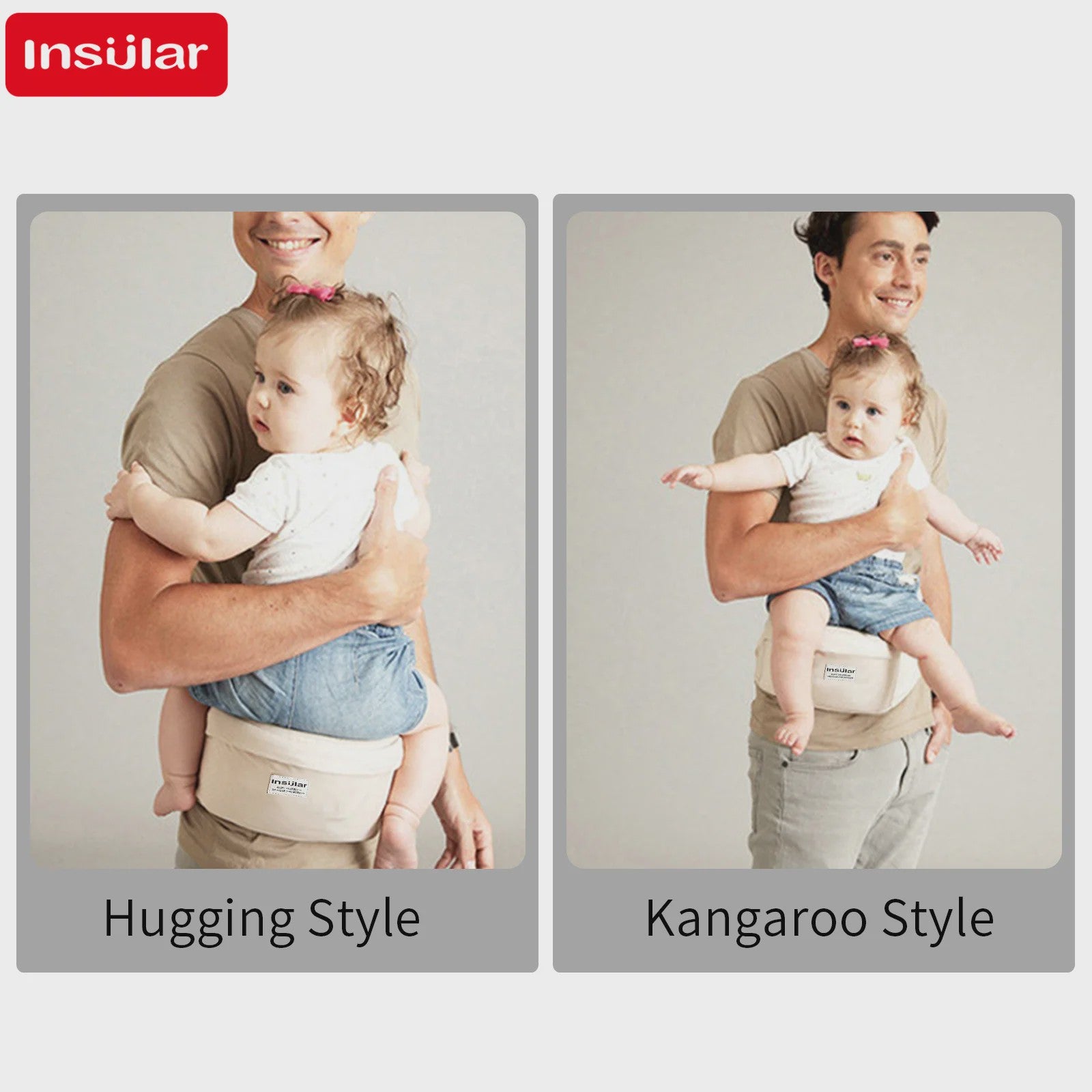 Ergonomische Baby Draagzak Heupstoel - Comfortabel & Veilig voor Ouders en Kind