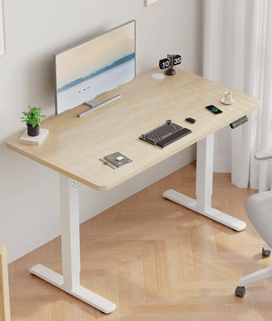 Elektrisch In hoogte Verstelbaar Bureau met USB-poort - Sta-Bureau voor Thuiswerken