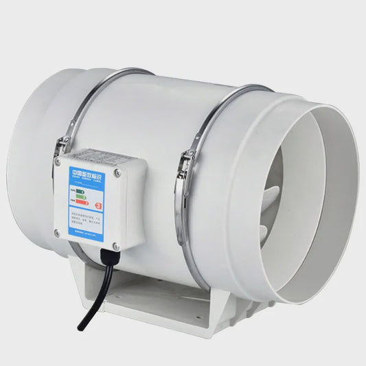 Inline Duct Ventilator 4, 5, 6, 8 Inch - 220V Afzuigventilator voor Keuken, Toilet & Ruimteventilatie