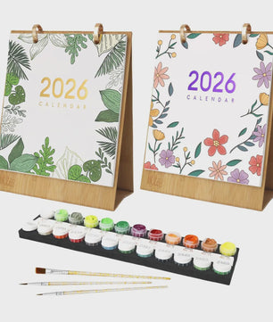 2026 Creatieve Kalender: Schilderen op Nummer Kit met Handgetekende Ontwerpen