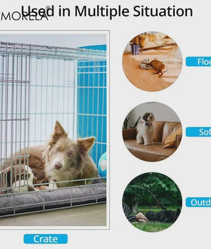 Ultra Zacht Hondenkussen - Wasbaar & Anti-Slip Benchmat voor Middelgrote tot Grote Honden