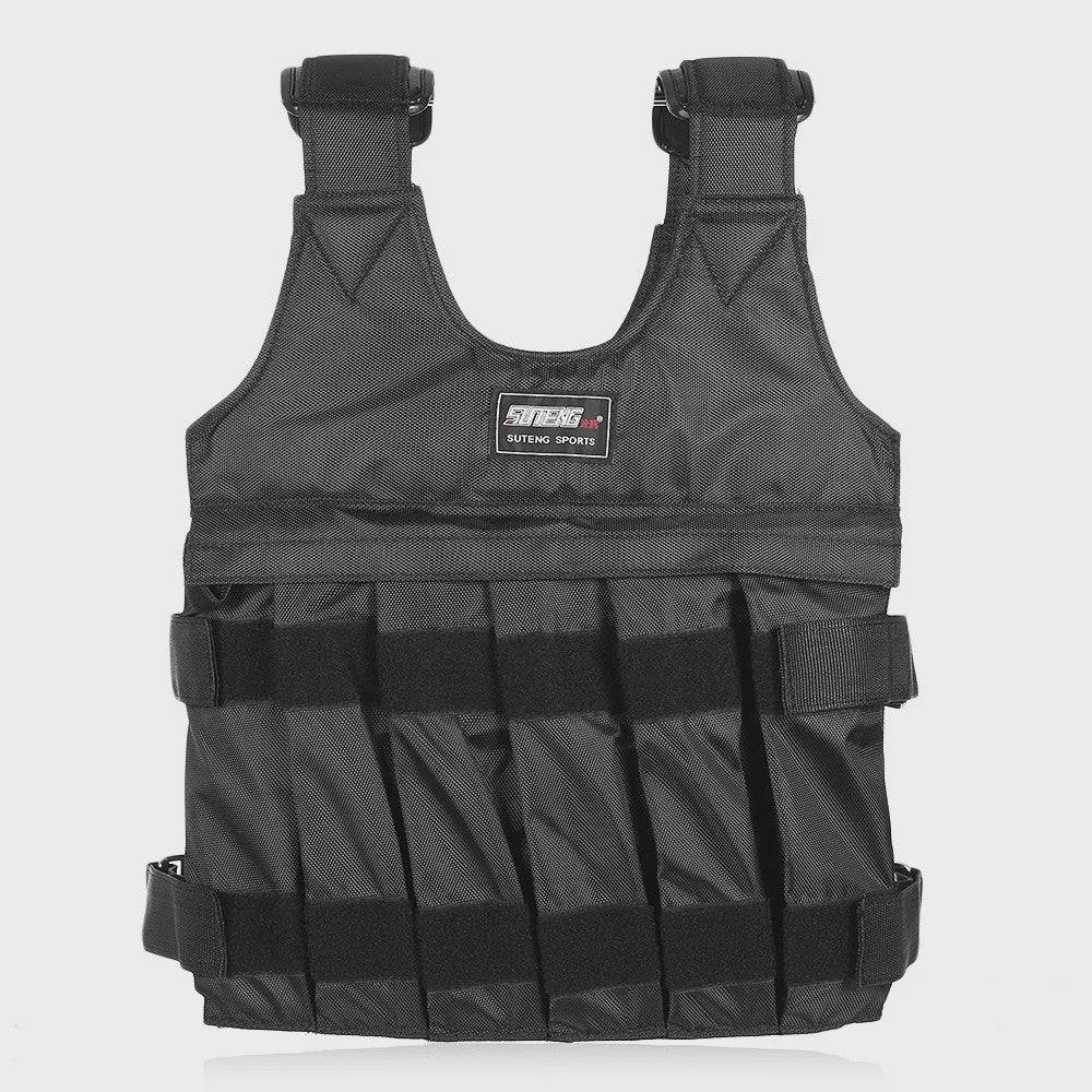 Verstelbaar Gewichtsvest 20/50 kg - Ideaal voor Fitness, Boksen en Hardlopen