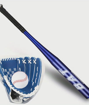 Baseball Starter Set voor Tieners: Aluminium Bat, Vanghandschoen & Bal - Ideaal voor Beginners