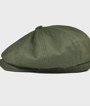 Retro Newsboy Cap Heren Dames - Stijlvolle Twill Katoen Baker Boy Pet