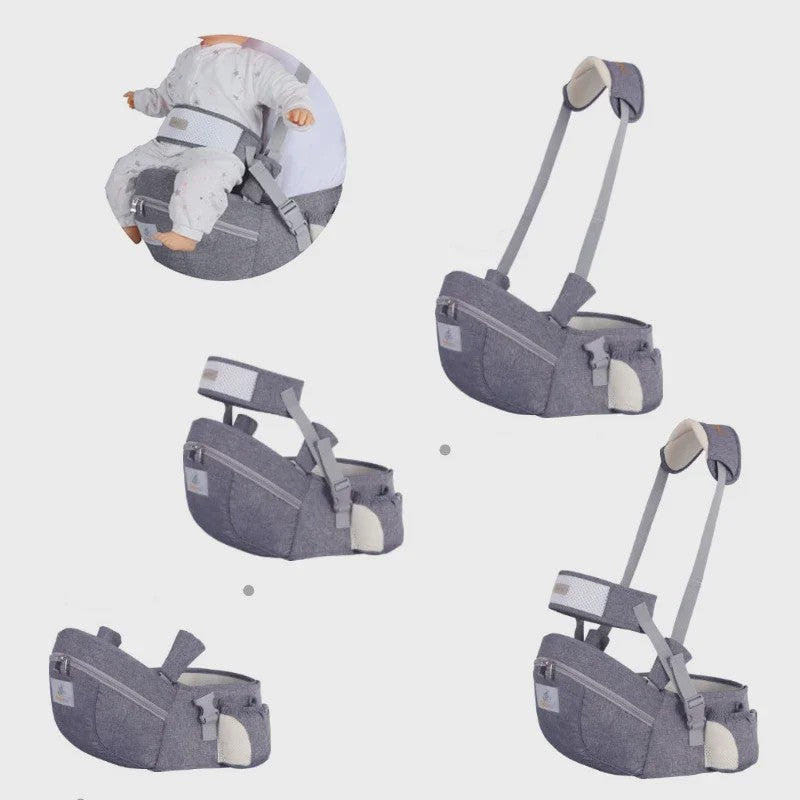 Ergonomische Babydrager met Heupstoel - Draagzak voor Baby's en Kinderen