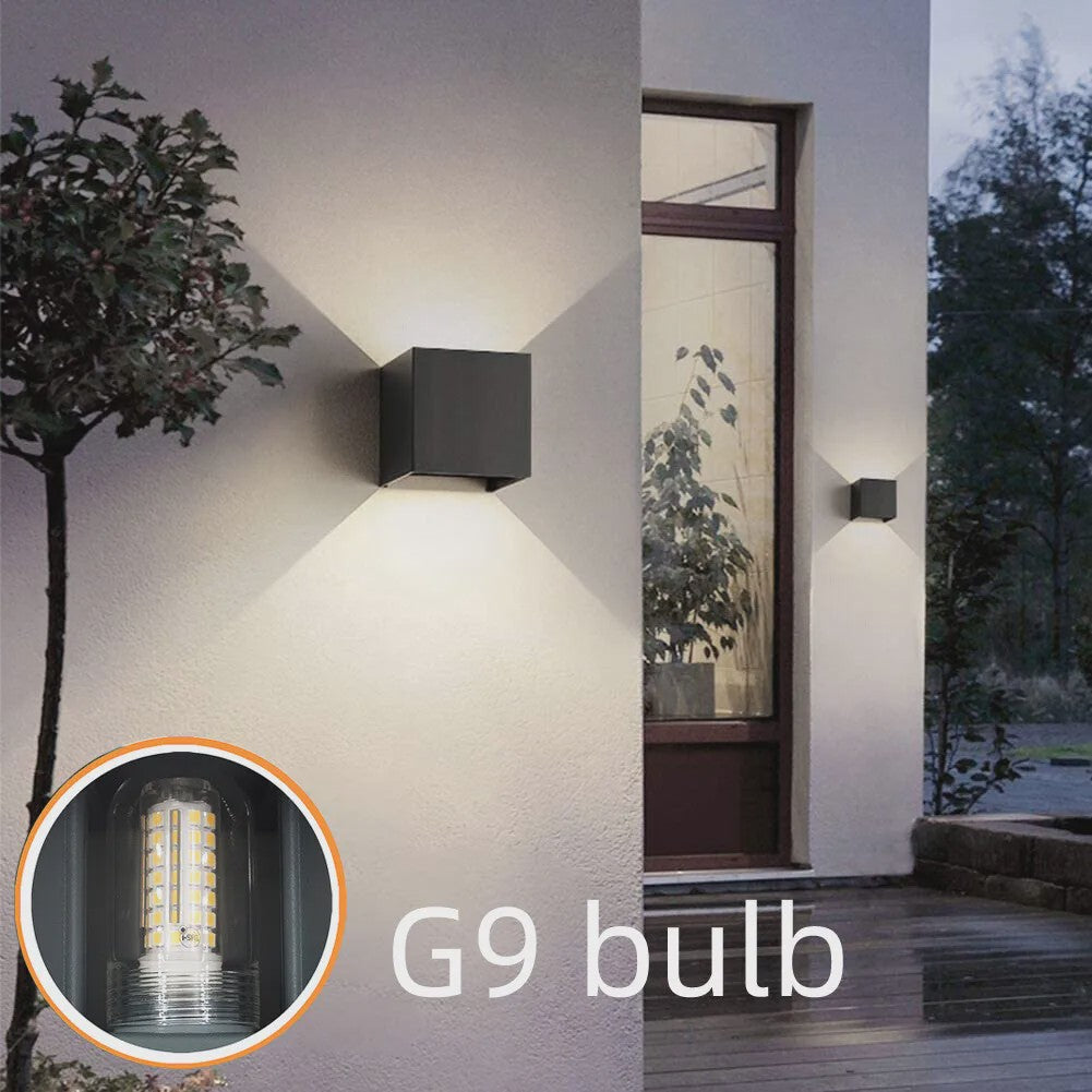 Moderne G9 LED Wandlamp Waterdicht IP65 Aluminium - Buiten & Binnen Gebruik