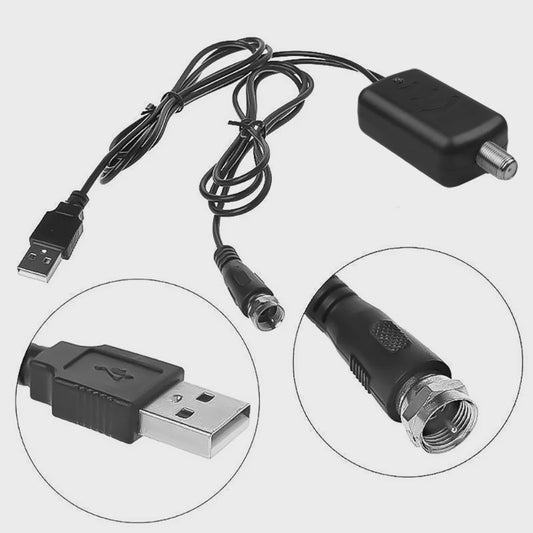 4K HD TV Antenne Versterker Signaal Booster - Verbeter Ontvangst & Stabiliteit
