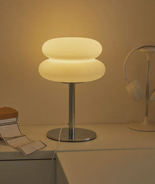 Nordic Mushroom Tafellamp - Bauhaus Design met 9-Niveaus Dimbaar Sfeerlicht